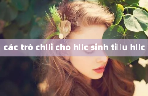 các trò chơi cho học sinh tiểu học