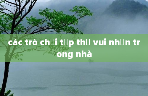 các trò chơi tập thể vui nhộn trong nhà