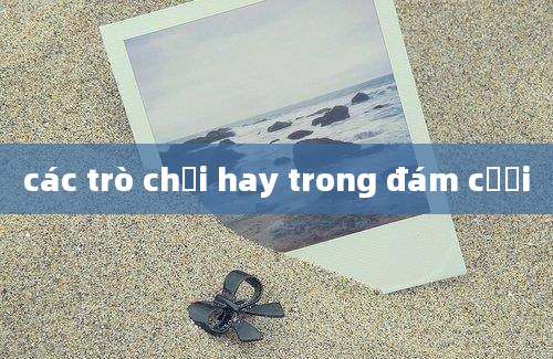 các trò chơi hay trong đám cưới