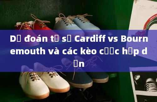 Dự đoán tỷ số Cardiff vs Bournemouth và các kèo cược hấp dẫn