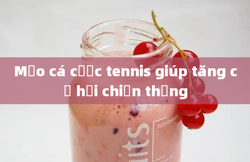 Mẹo cá cược tennis giúp tăng cơ hội chiến thắng