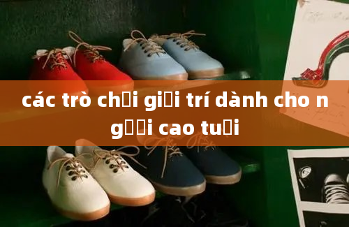 các trò chơi giải trí dành cho người cao tuổi