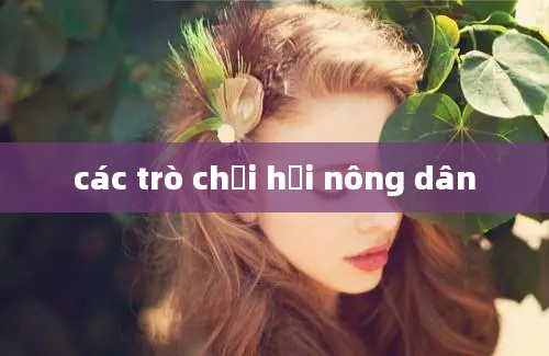 các trò chơi hội nông dân