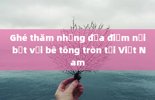 Ghé thăm những địa điểm nổi bật với bê tông tròn tại Việt Nam