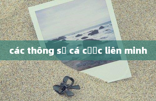 các thông số cá cược liên minh