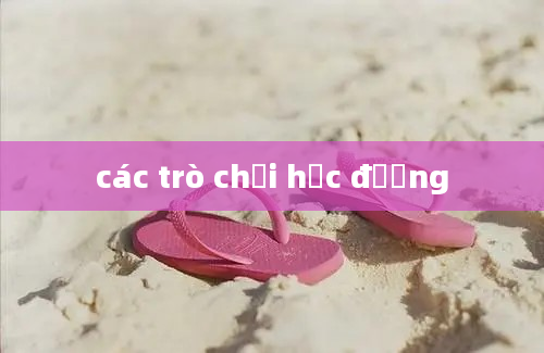 các trò chơi học đường