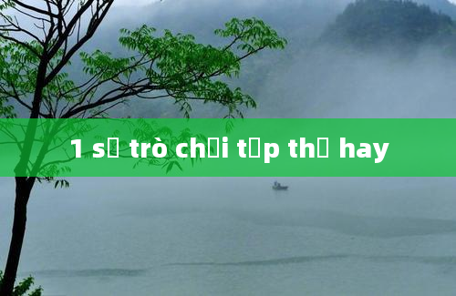 1 số trò chơi tập thể hay