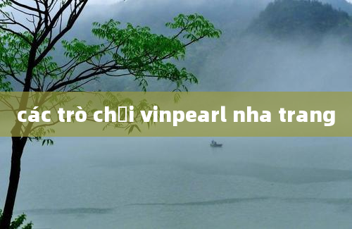 các trò chơi vinpearl nha trang