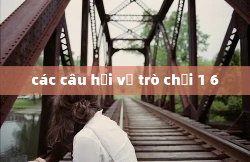 các câu hỏi về trò chơi 1 6