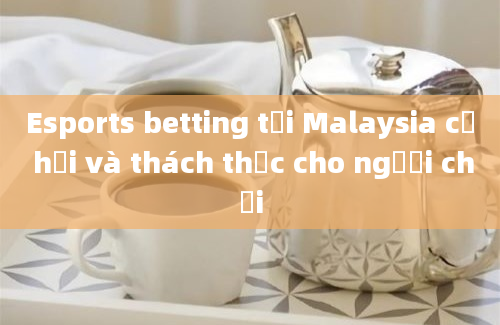 Esports betting tại Malaysia cơ hội và thách thức cho người chơi