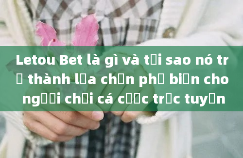 Letou Bet là gì và tại sao nó trở thành lựa chọn phổ biến cho người chơi cá cược trực tuyến