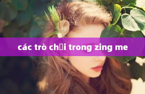 các trò chơi trong zing me