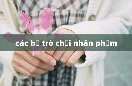 các bộ trò chơi nhân phẩm