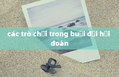 các trò chơi trong buổi đại hội đoàn