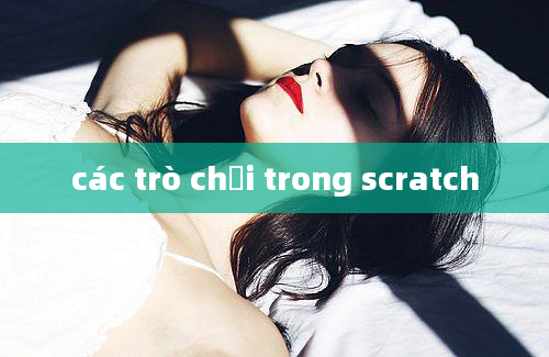 các trò chơi trong scratch