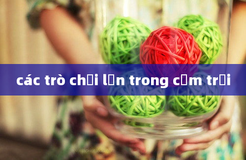 các trò chơi lớn trong cắm trại