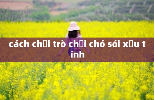 cách chơi trò chơi chó sói xấu tính