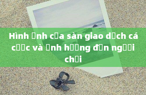 Hình ảnh của sàn giao dịch cá cược và ảnh hưởng đến người chơi