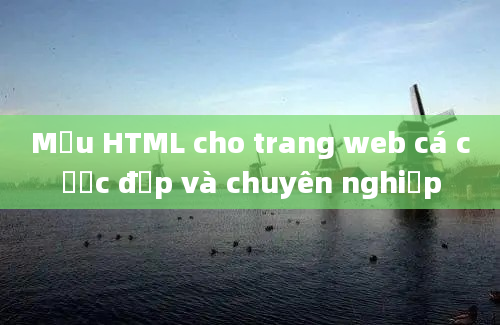 Mẫu HTML cho trang web cá cược đẹp và chuyên nghiệp