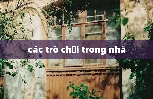 các trò chơi trong nhà