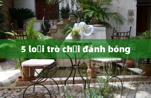 5 loại trò chơi đánh bóng