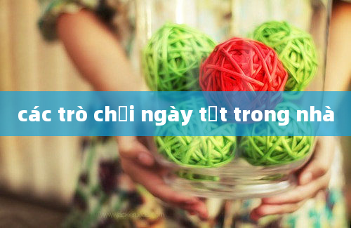 các trò chơi ngày tết trong nhà