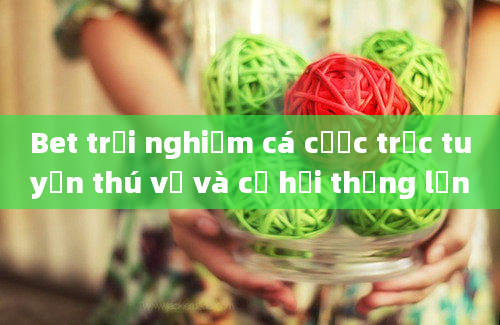 Bet trải nghiệm cá cược trực tuyến thú vị và cơ hội thắng lớn