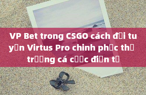 VP Bet trong CSGO cách đội tuyển Virtus Pro chinh phục thị trường cá cược điện tử