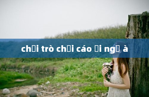 chơi trò chơi cáo ơi ngủ à