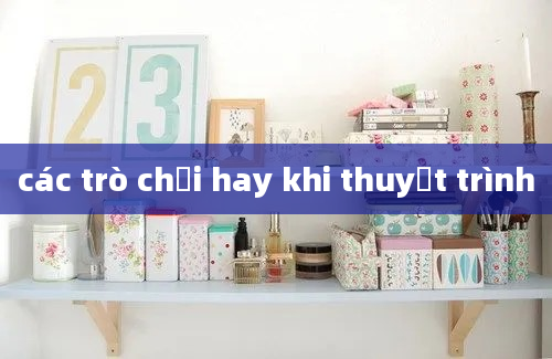 các trò chơi hay khi thuyết trình