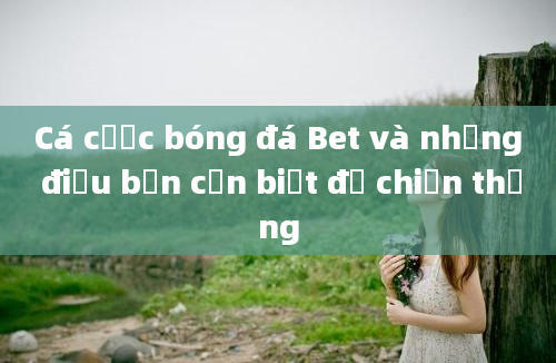 Cá cược bóng đá Bet và những điều bạn cần biết để chiến thắng