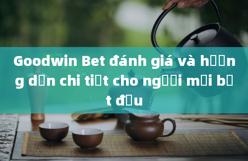 Goodwin Bet đánh giá và hướng dẫn chi tiết cho người mới bắt đầu