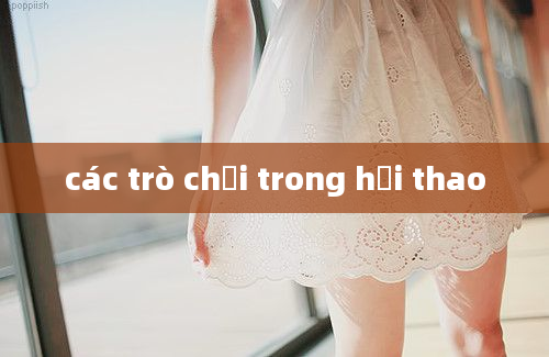 các trò chơi trong hội thao