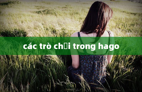 các trò chơi trong hago