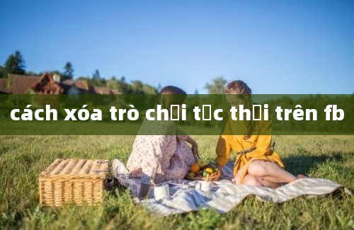 cách xóa trò chơi tức thời trên fb