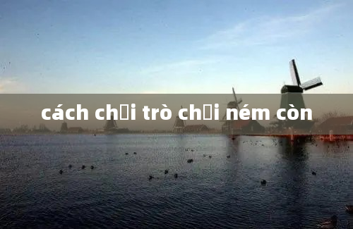 cách chơi trò chơi ném còn