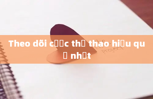 Theo dõi cược thể thao hiệu quả nhất