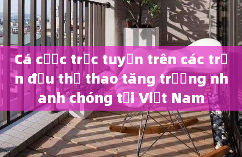 Cá cược trực tuyến trên các trận đấu thể thao tăng trưởng nhanh chóng tại Việt Nam