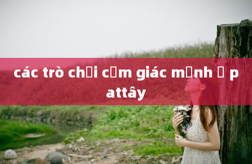 các trò chơi cảm giác mạnh ở pattây