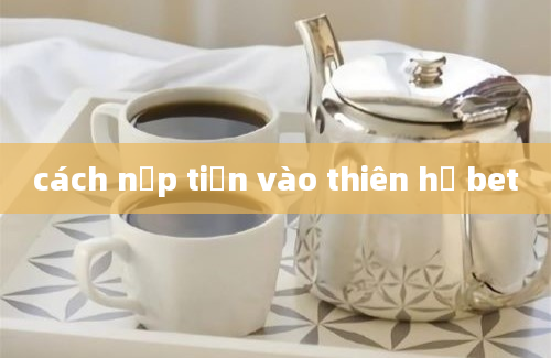 cách nạp tiền vào thiên hạ bet