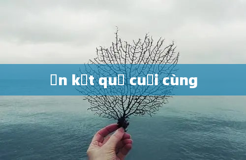 ến kết quả cuối cùng