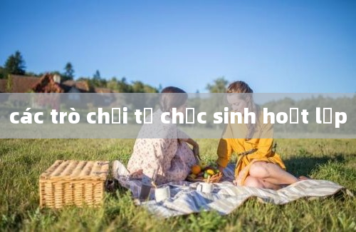 các trò chơi tổ chức sinh hoạt lớp