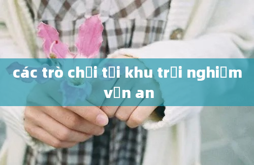 các trò chơi tại khu trải nghiệm vạn an