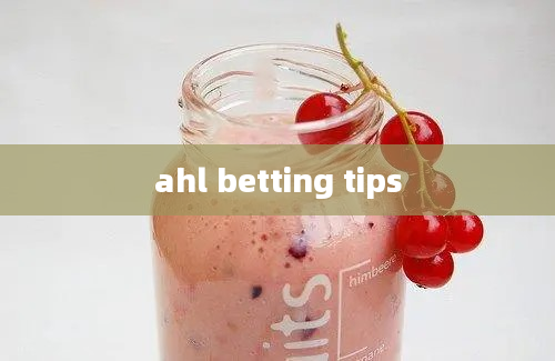 ahl betting tips