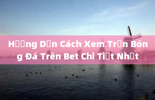 Hướng Dẫn Cách Xem Trận Bóng Đá Trên Bet Chi Tiết Nhất