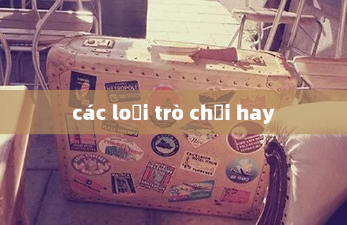 các loại trò chơi hay