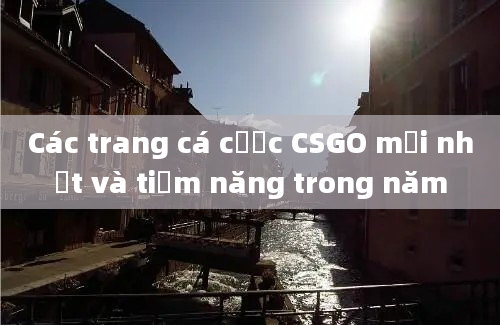 Các trang cá cược CSGO mới nhất và tiềm năng trong năm