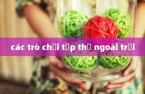 các trò chơi tập thể ngoài trời