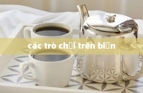 các trò chơi trên biển