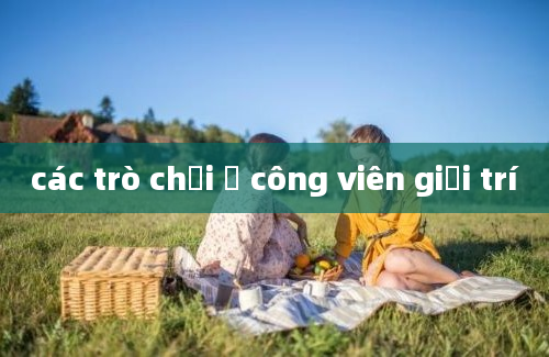 các trò chơi ở công viên giải trí